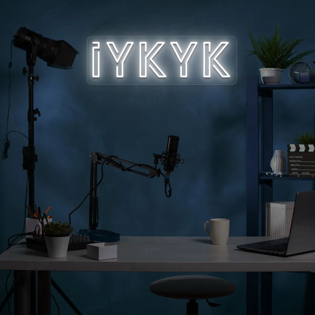 IYKYK (If You Know, You Know) LED Neon Sign