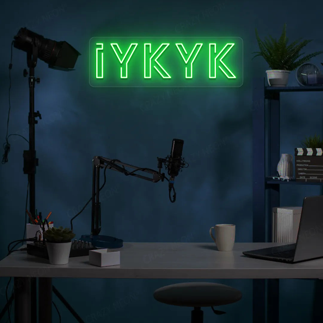 IYKYK (If You Know, You Know) LED Neon Sign