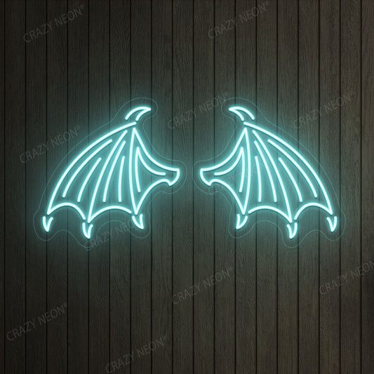 Bat Wings Neon Sign