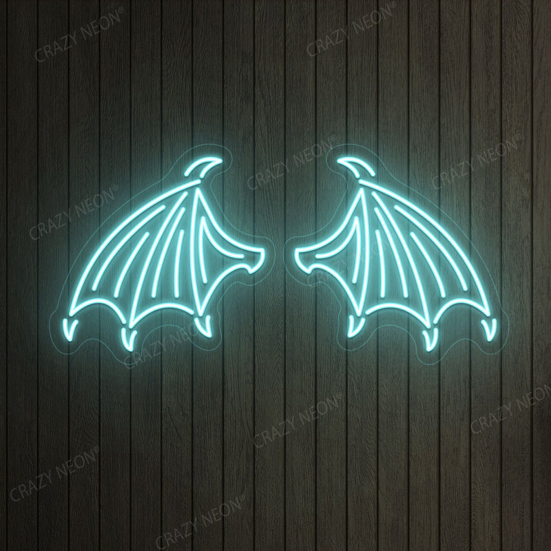 Bat Wings Neon Sign