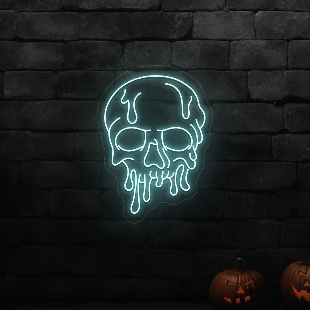 LED Skull Neon Sign
