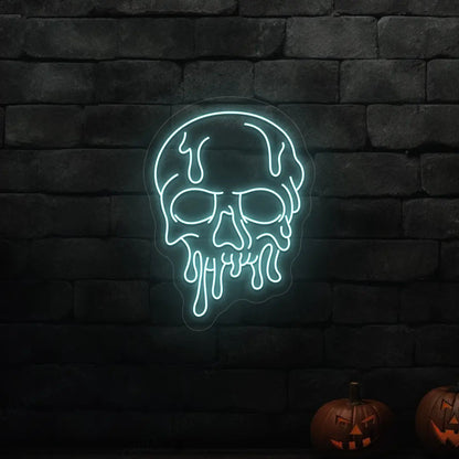 LED Skull Neon Sign