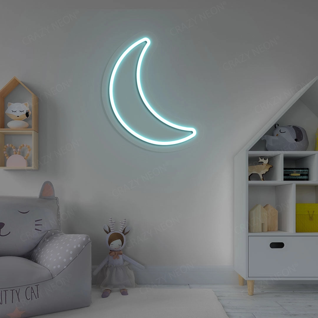 Moon Neon Sign