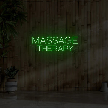 Therapy Massage Neon Sign