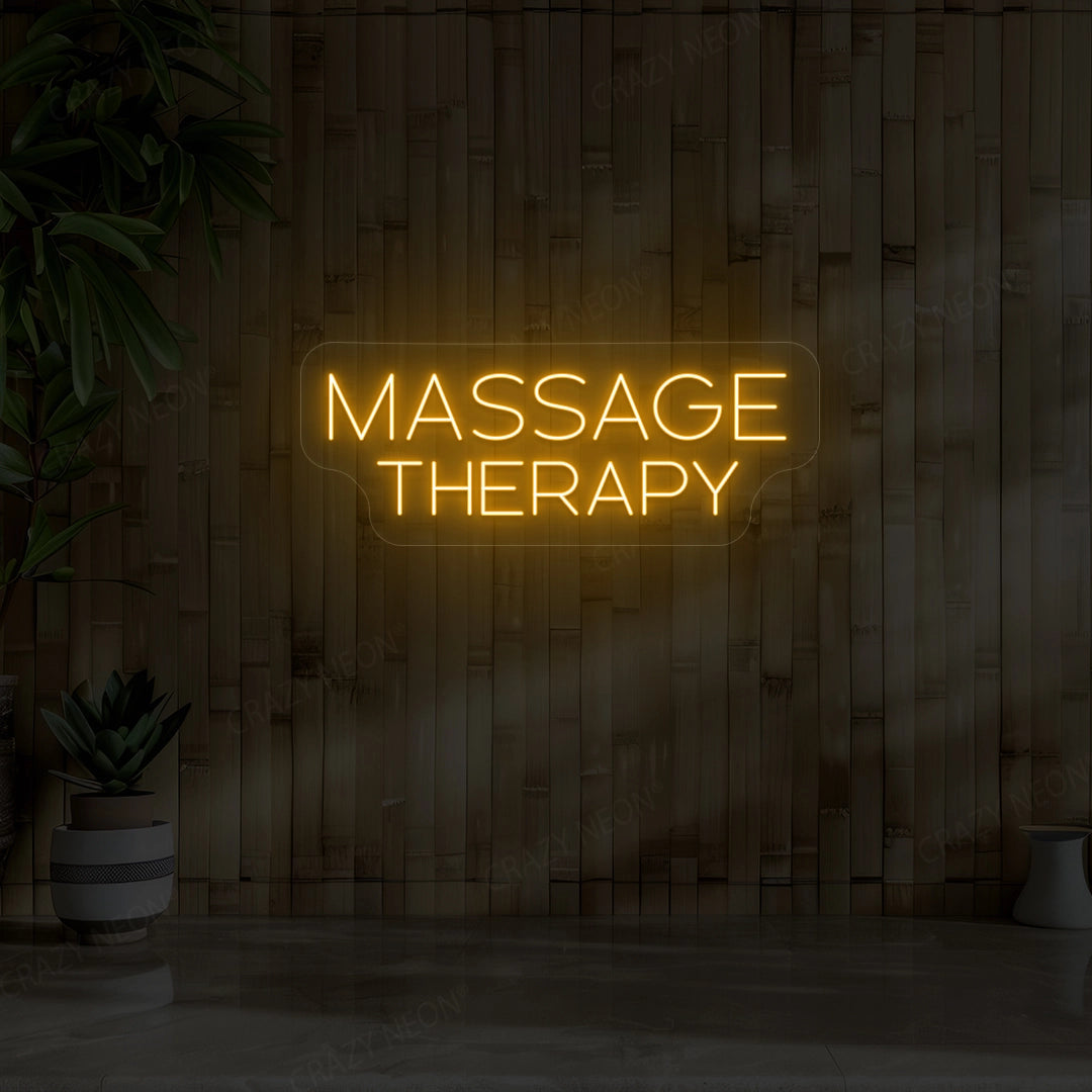 Therapy Massage Neon Sign