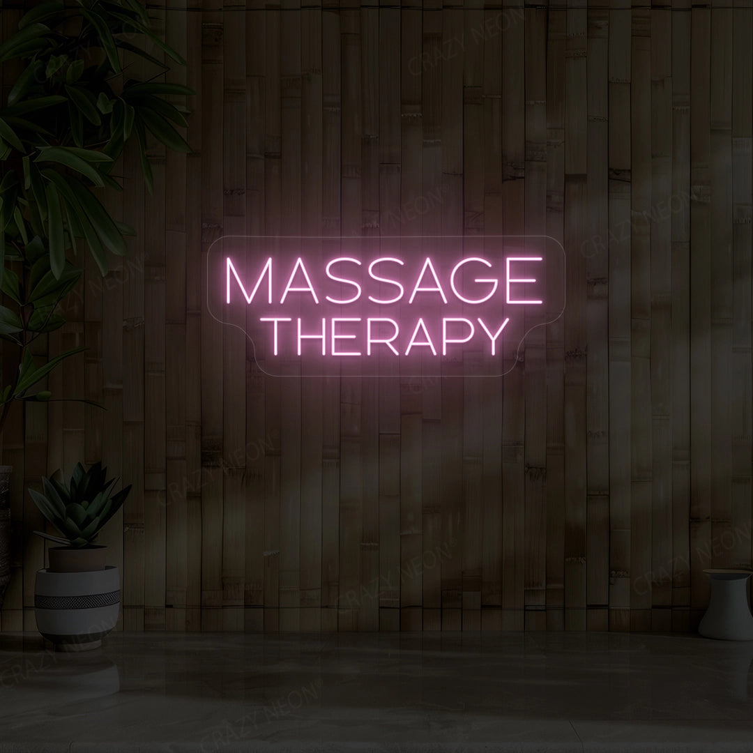 Therapy Massage Neon Sign