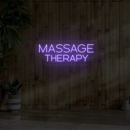 Therapy Massage Neon Sign