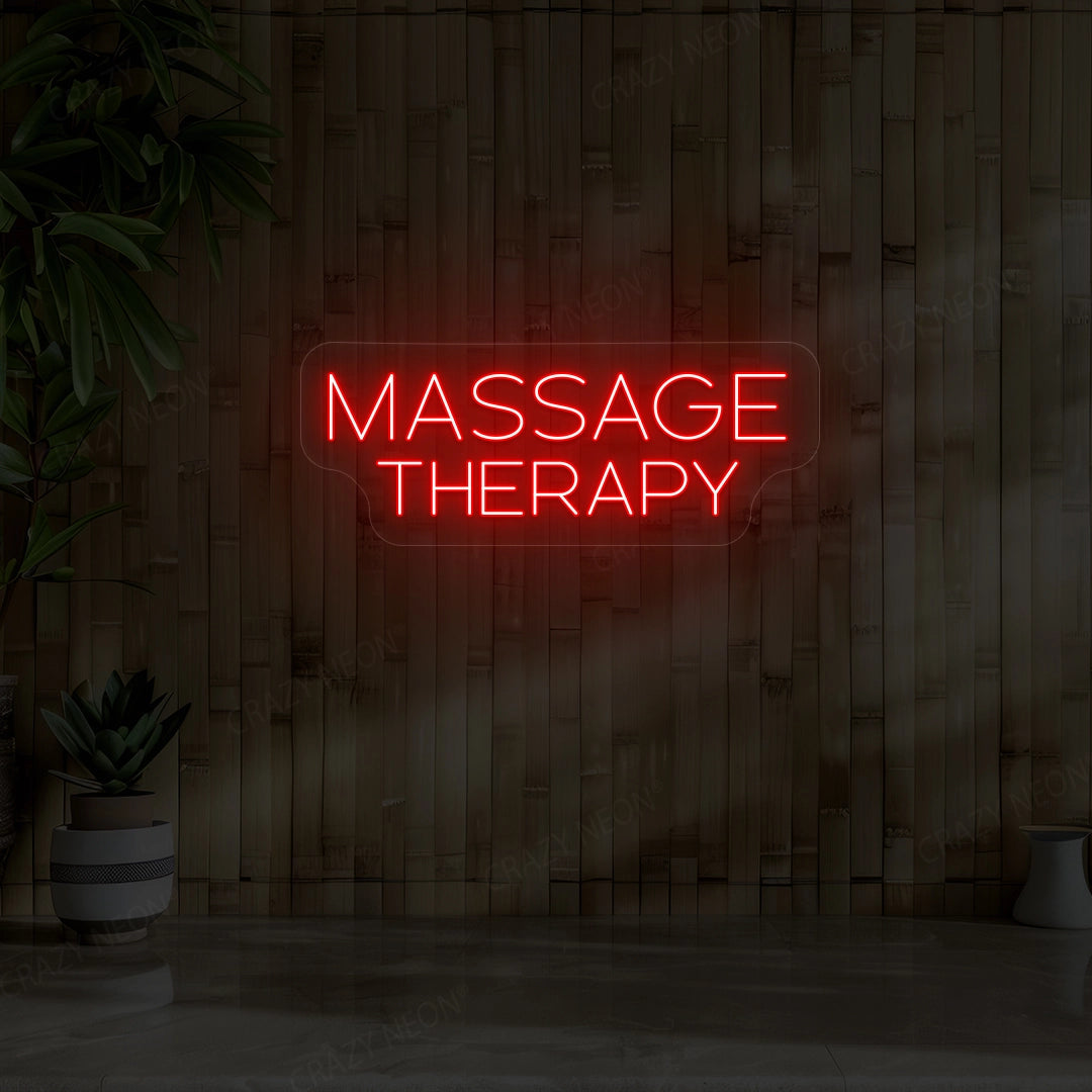 Therapy Massage Neon Sign