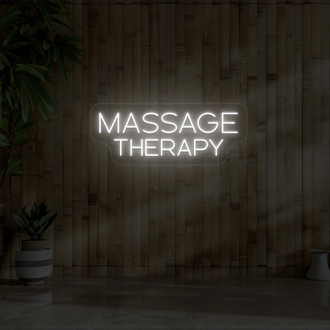 Therapy Massage Neon Sign