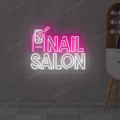 Nail Salon Neon Sign