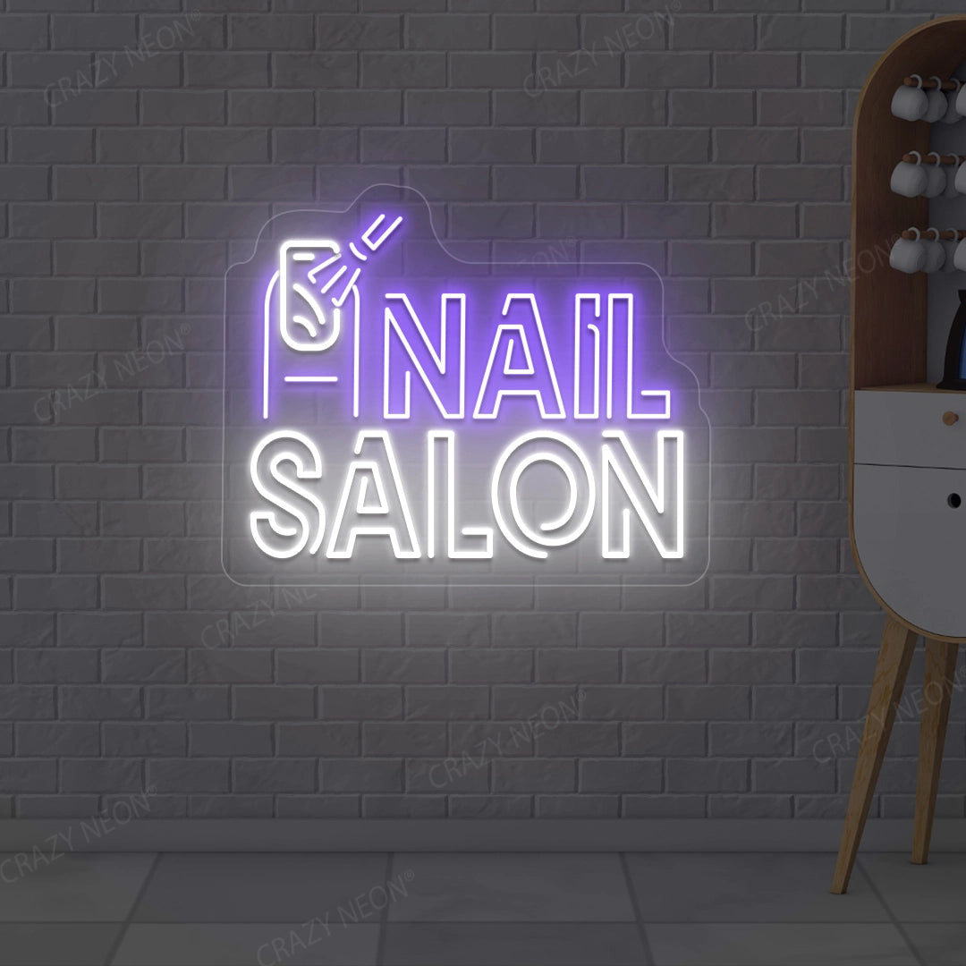 Nail Salon Neon Sign