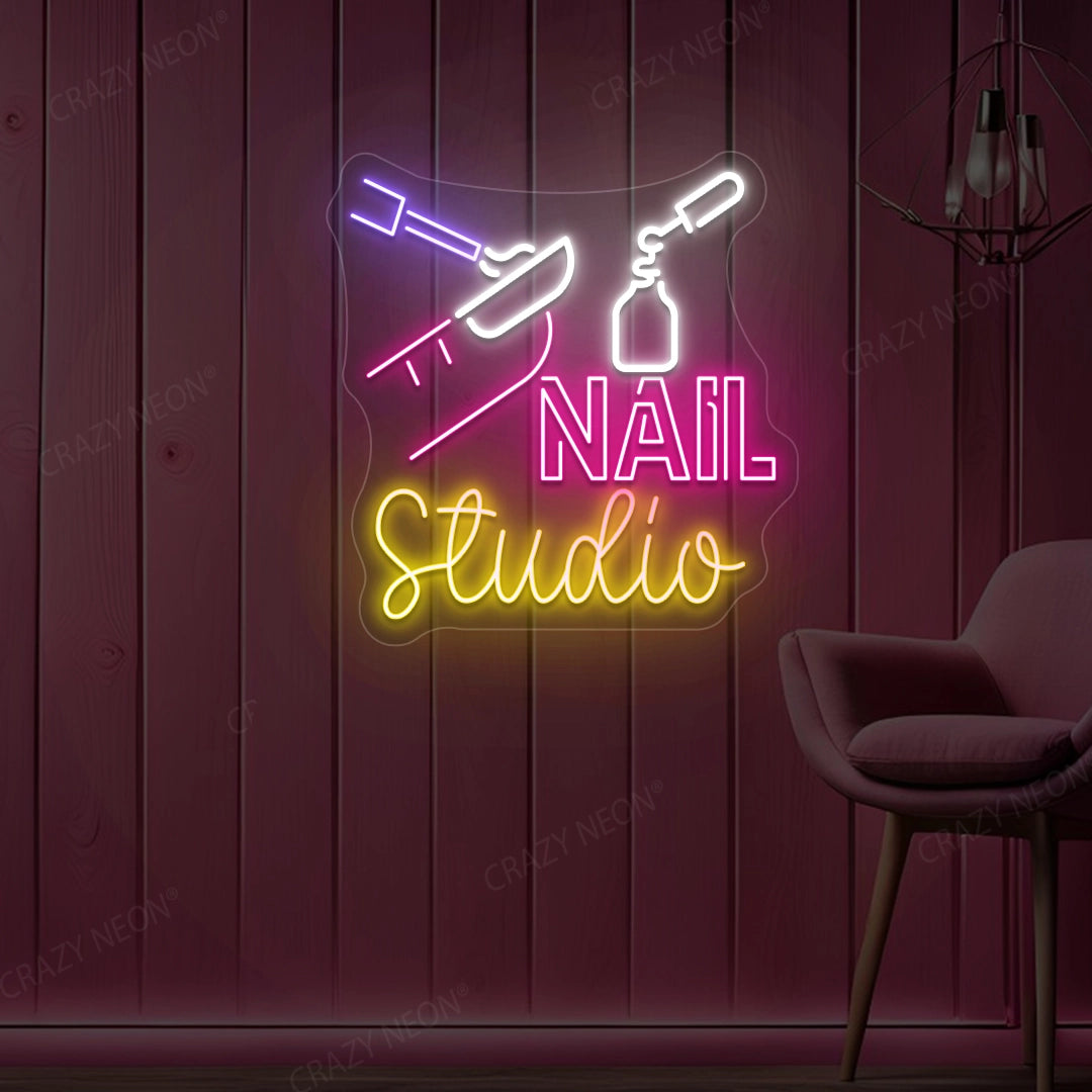 Nail Studio Neon Sign