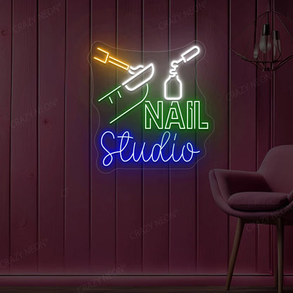 Nail Studio Neon Sign