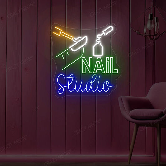 Nail Studio Neon Sign