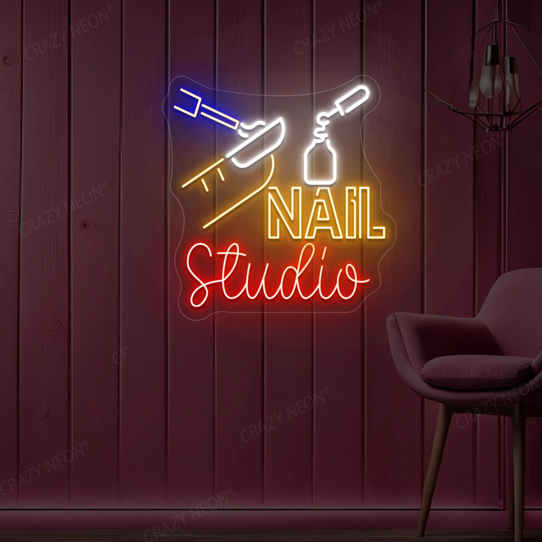 Nail Studio Neon Sign