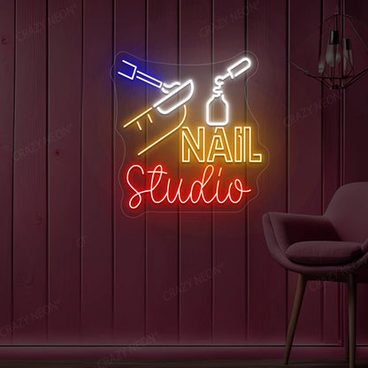 Nail Studio Neon Sign