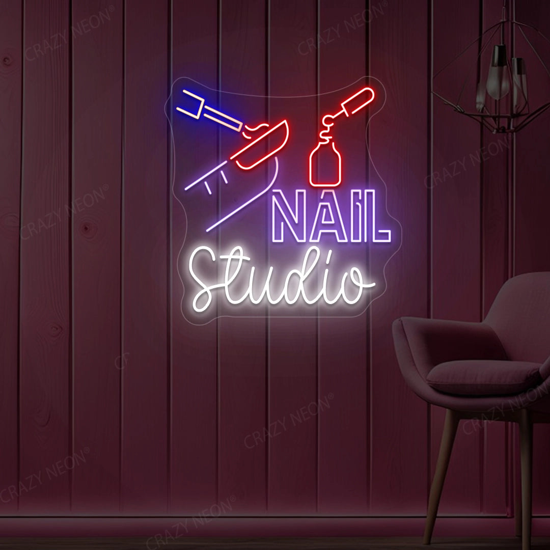 Nail Studio Neon Sign