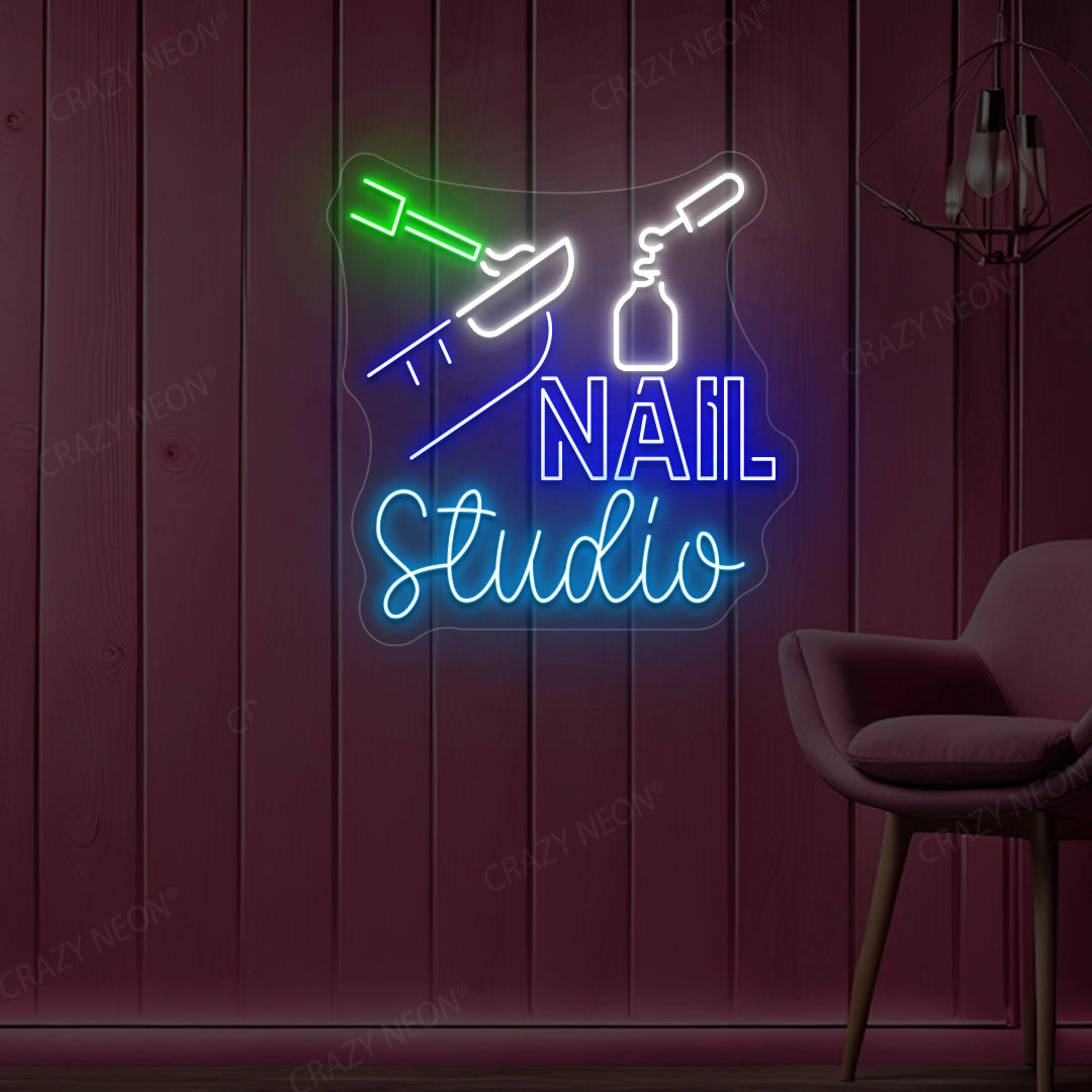 Nail Studio Neon Sign
