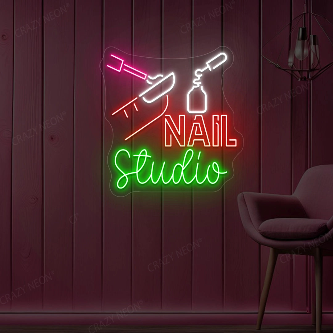 Nail Studio Neon Sign