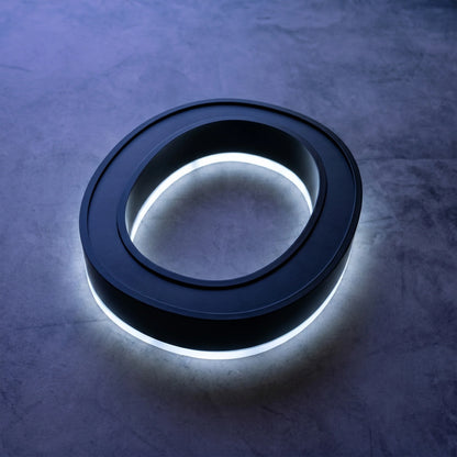 Solar House Number Light – Self-Charging, No Wiring