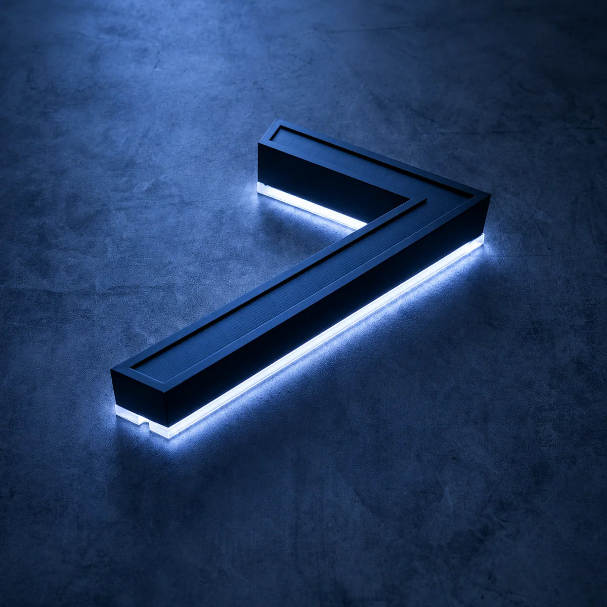 Solar House Number Light – Self-Charging, No Wiring