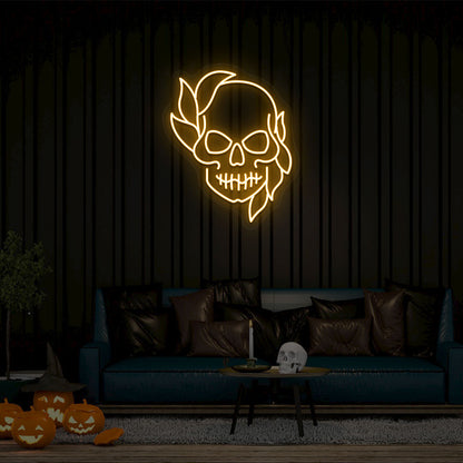 Skull Neon Sign