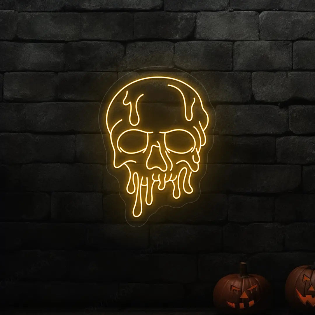 LED Skull Neon Sign