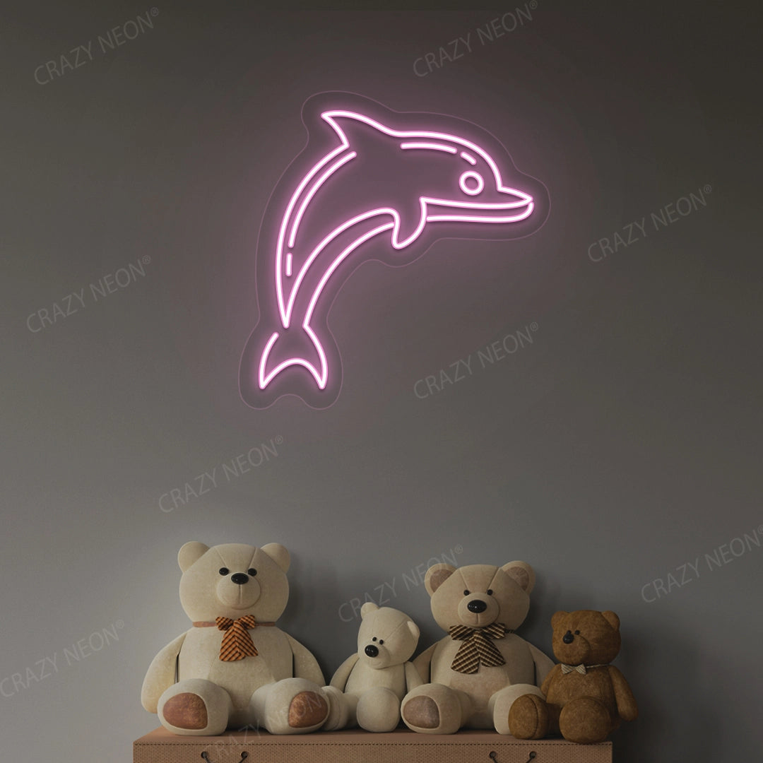 Dolphin Neon Sign
