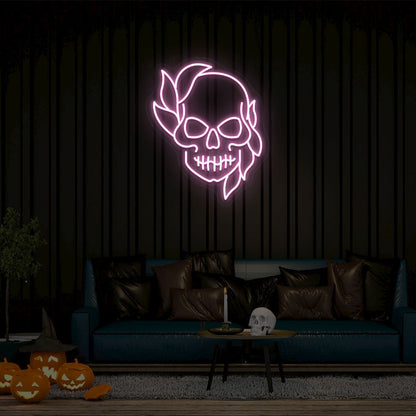 Skull Neon Sign