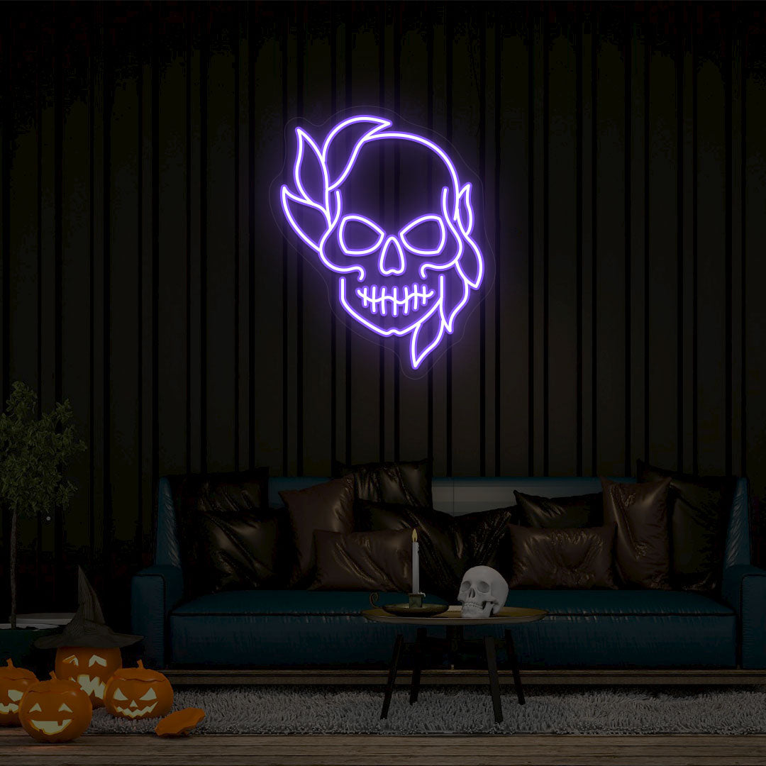 Skull Neon Sign