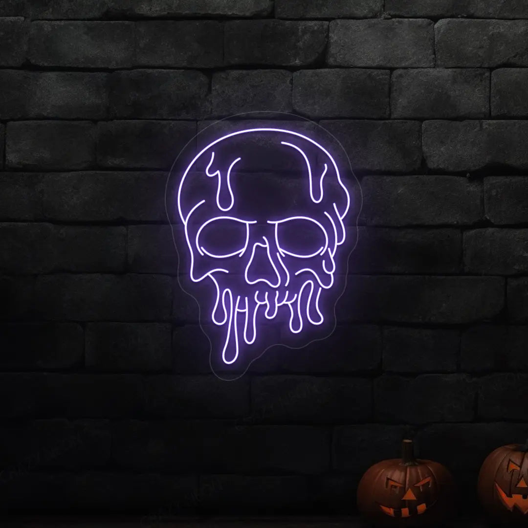 LED Skull Neon Sign