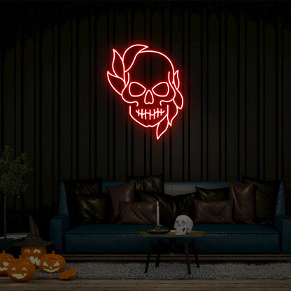 Skull Neon Sign