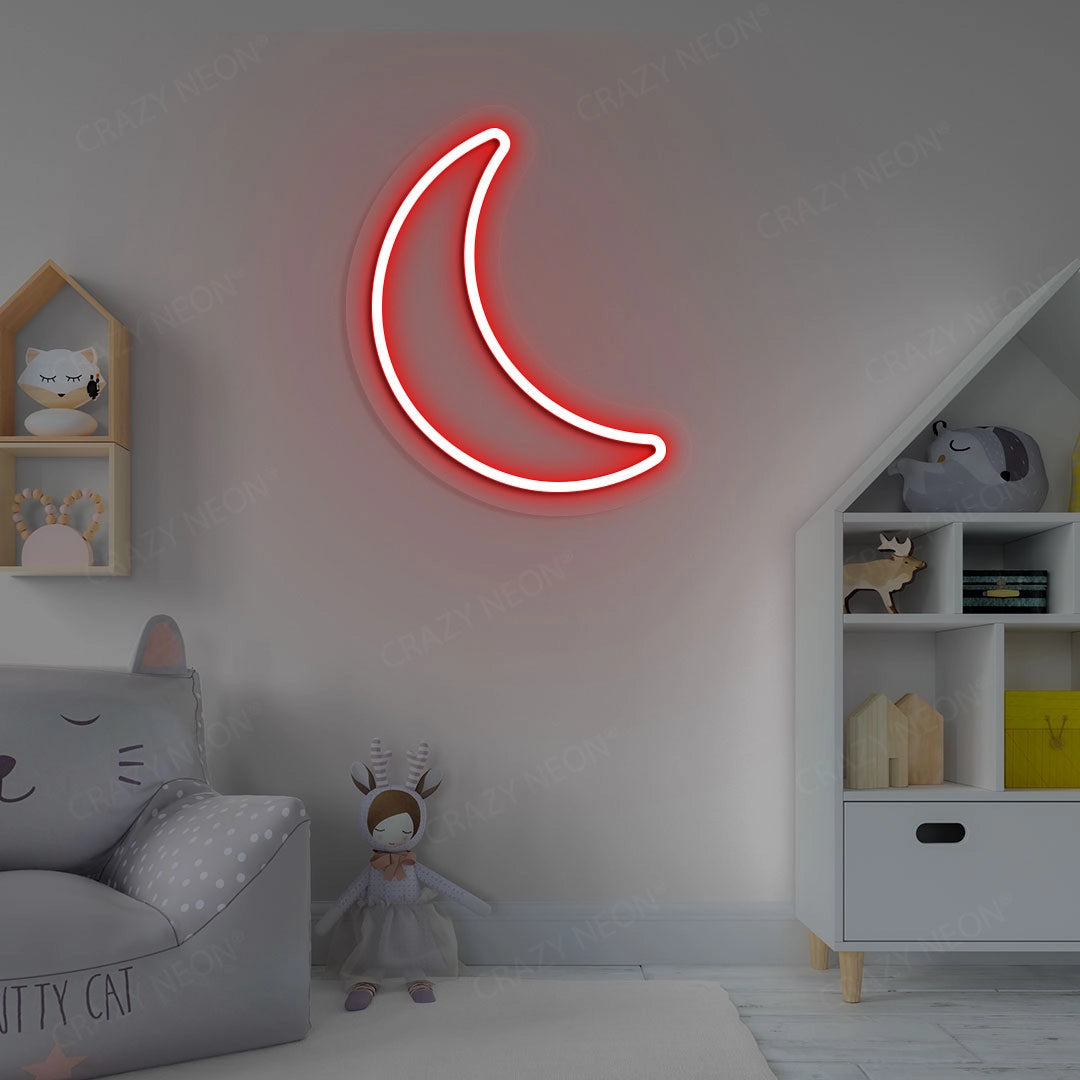 Moon Neon Sign