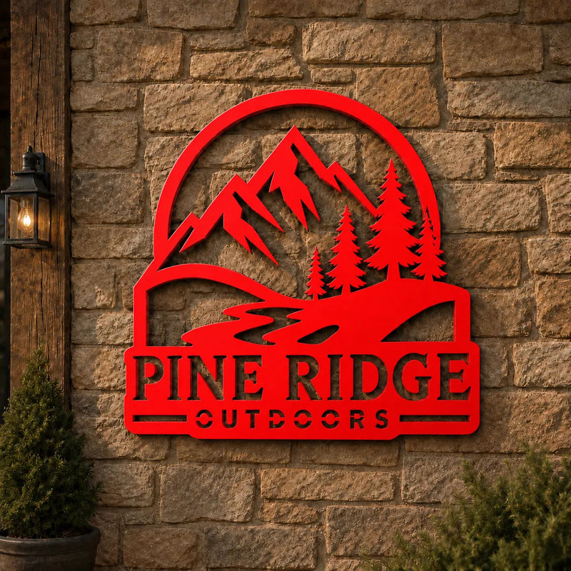 Custom Metal Logo Sign