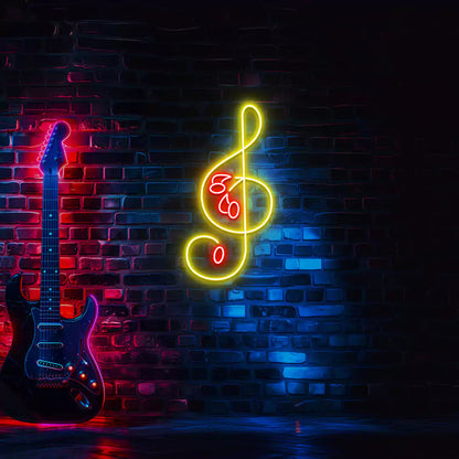 ClefGlow Neon Sign