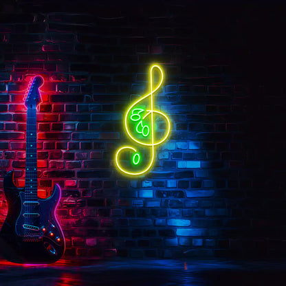 ClefGlow Neon Sign