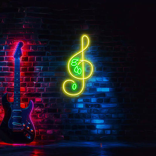 ClefGlow Neon Sign