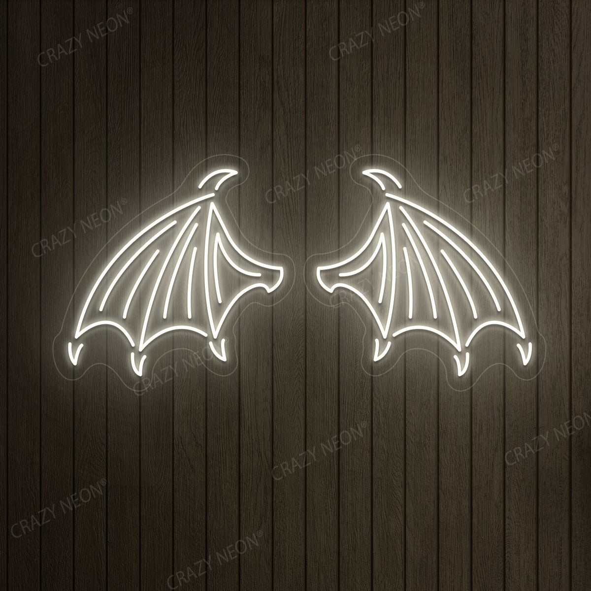 Bat Wings Neon Sign