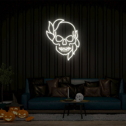 Skull Neon Sign