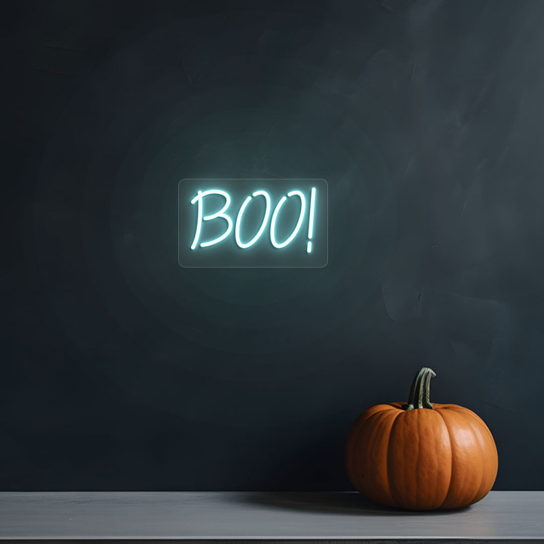 Boo Neon Sign