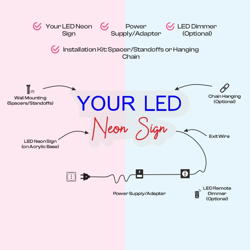 LED neon Photo Studio Open sign, vibrant wall decor, perfect for photography businesses. Image 6 of 7.