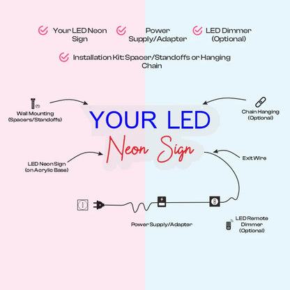 PRODUCTIVE AS F*CK LED Neon Sign