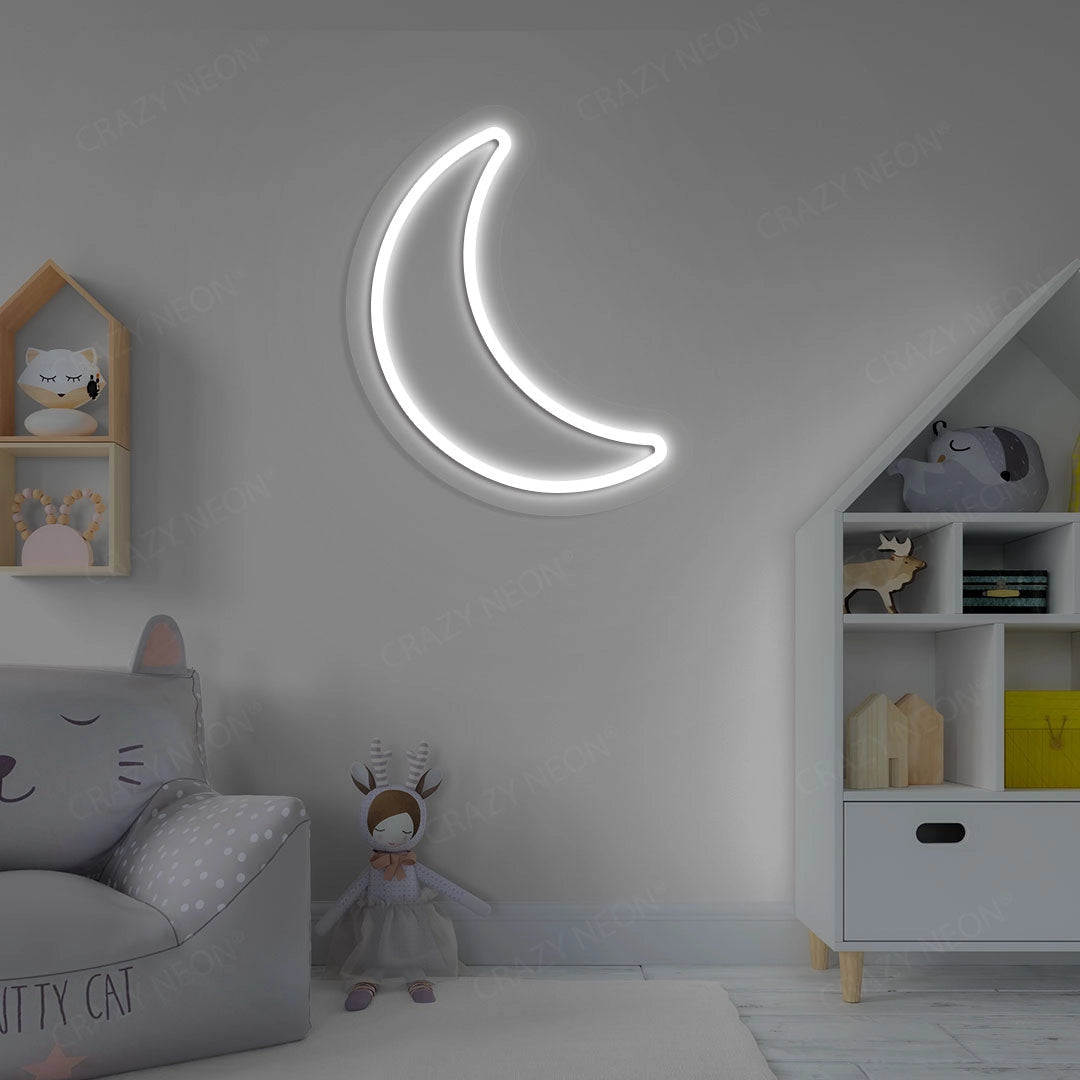 Moon Neon Sign