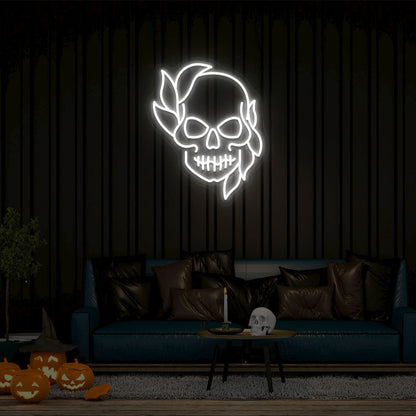 Skull Neon Sign