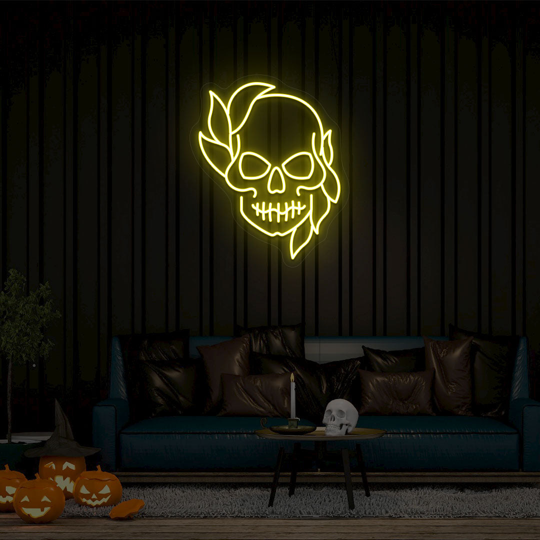 Skull Neon Sign