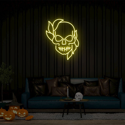 Skull Neon Sign