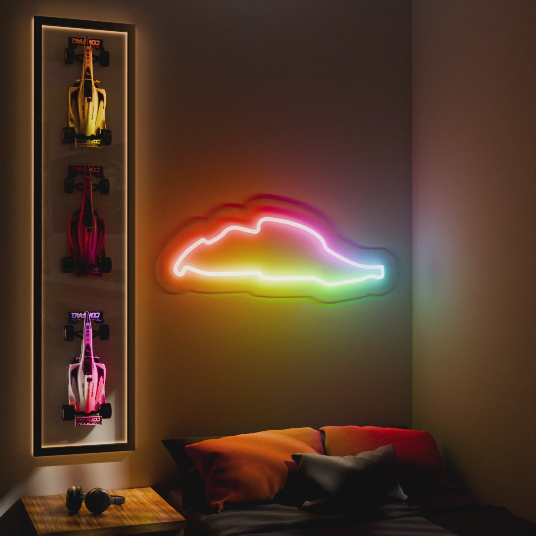 Gilles Villeneuve Grand Prix Circuit Neon Sign