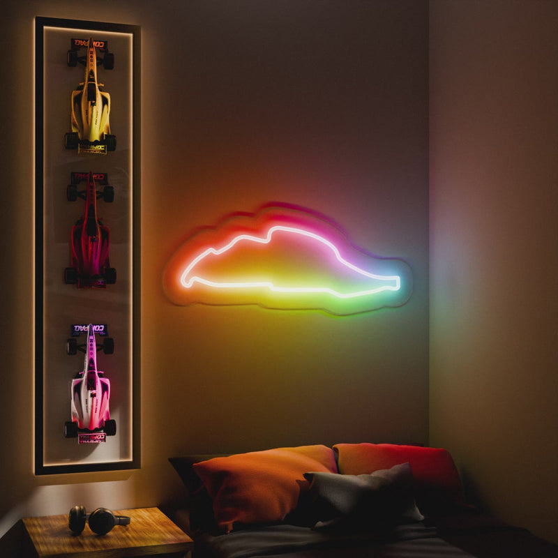 Gilles Villeneuve Grand Prix Circuit Neon Sign