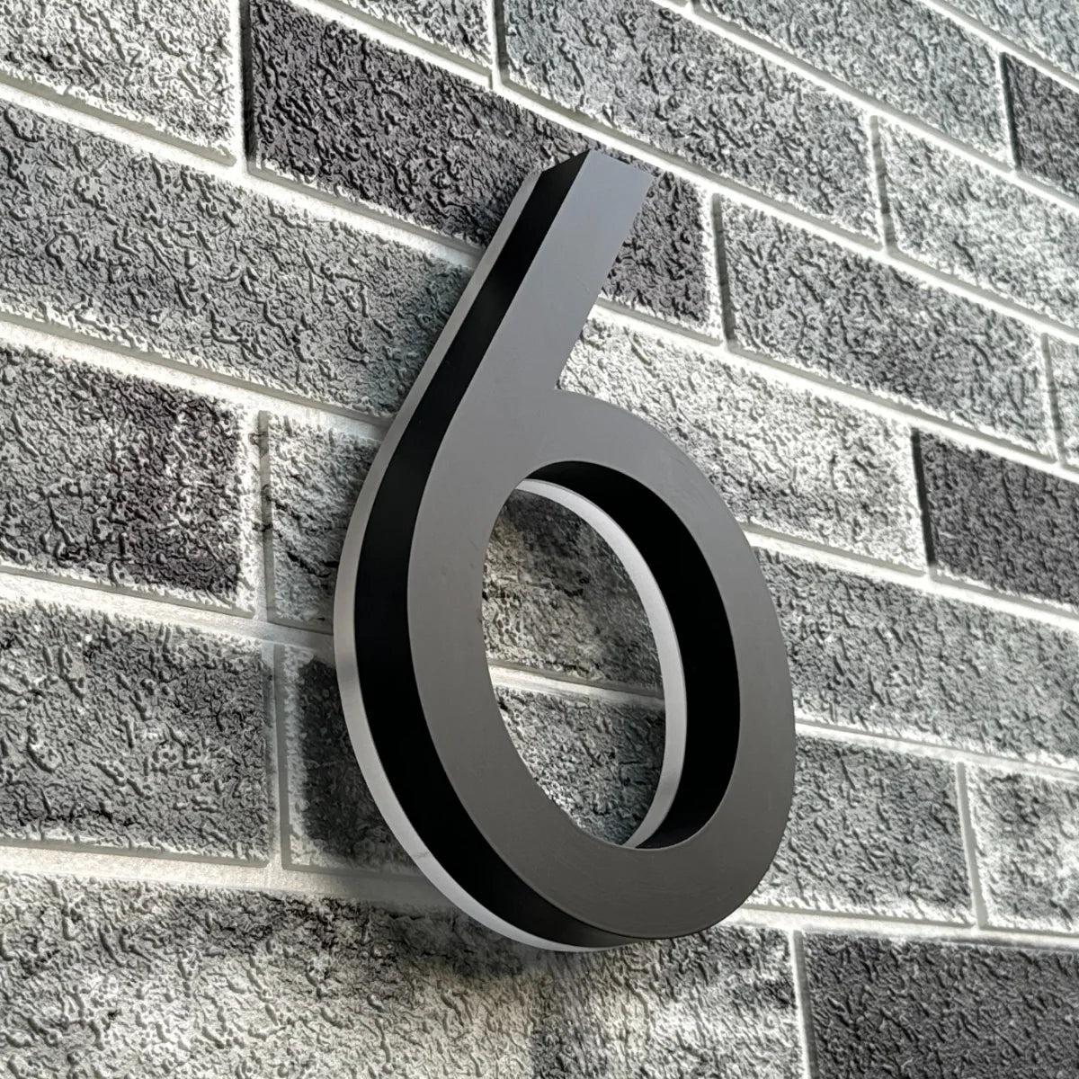 Backlit LED House Numbers – Custom Illuminated Address Numbers for Outdoor Use