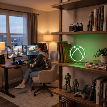 XBox Logo Mini Neon Sign